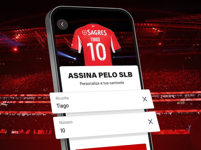 registar na app benfica