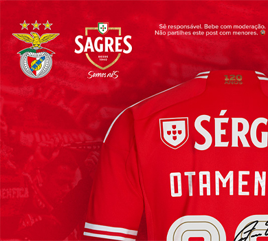 Passatempo Sagres - Camisola Oficial 2023/24 Personalizada