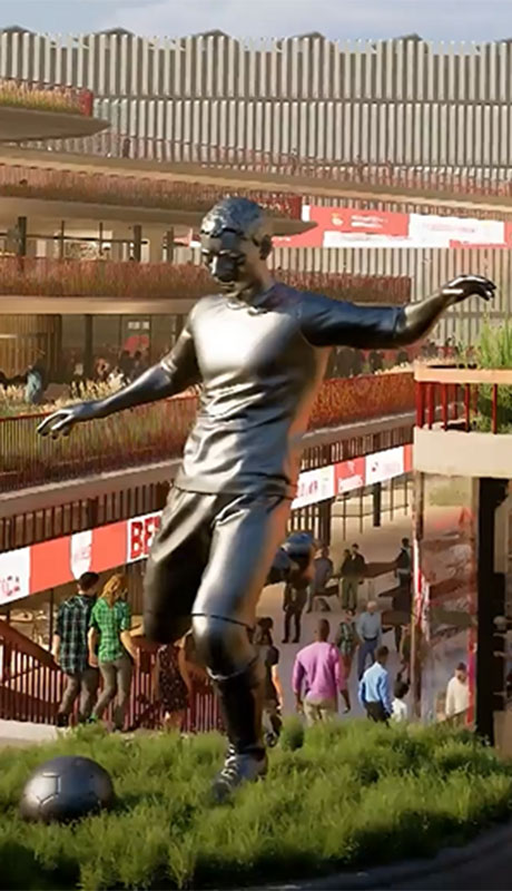 estatua do Eusébio