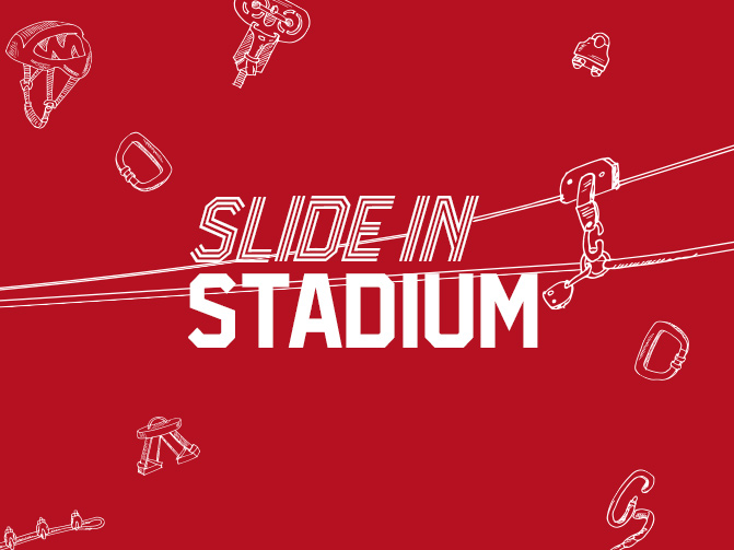 Slide in Stadium