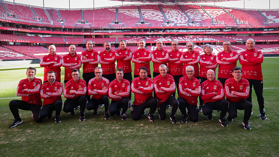 Atletas da Pesca Desportiva do SL Benfica