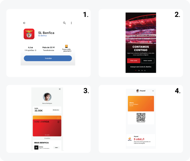 Cartão Repsol APP Benfica