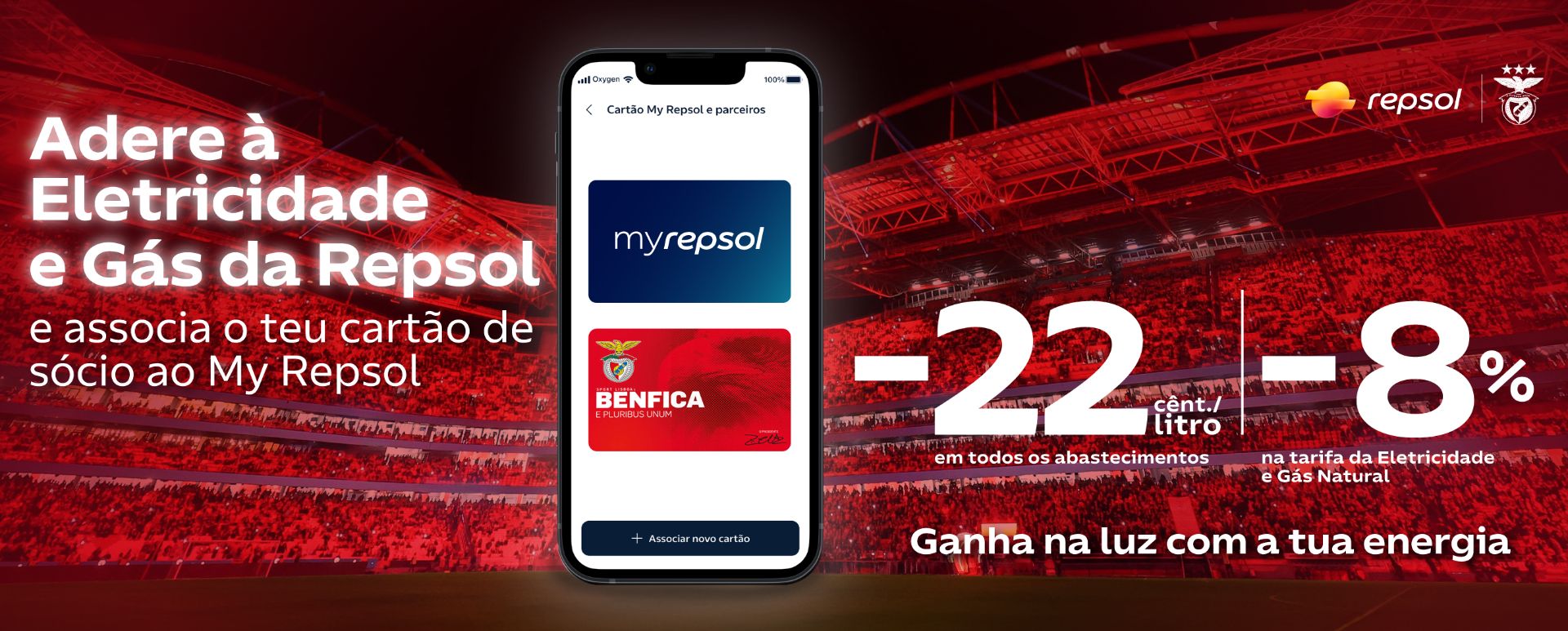 Adere à Eletricidade e Gás da Repsol