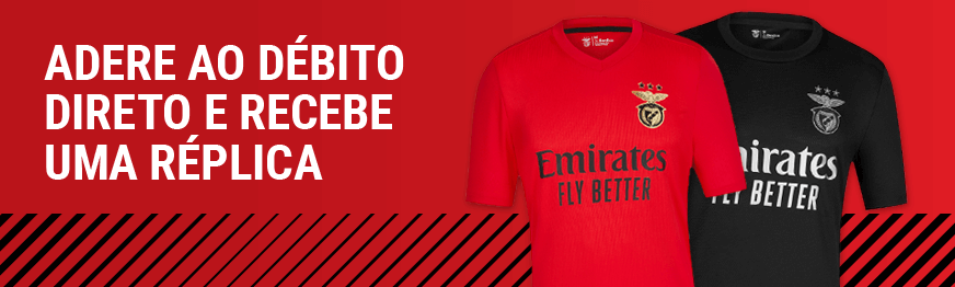 Adere ao Débito Direto - oferta Réplica da Camisola