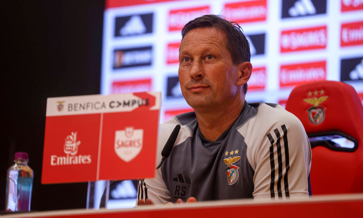 Roger Smith na Conferência de Imprensa para o jogo frente ao Feyenoord