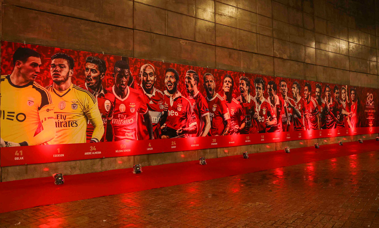 Mural dos campeões