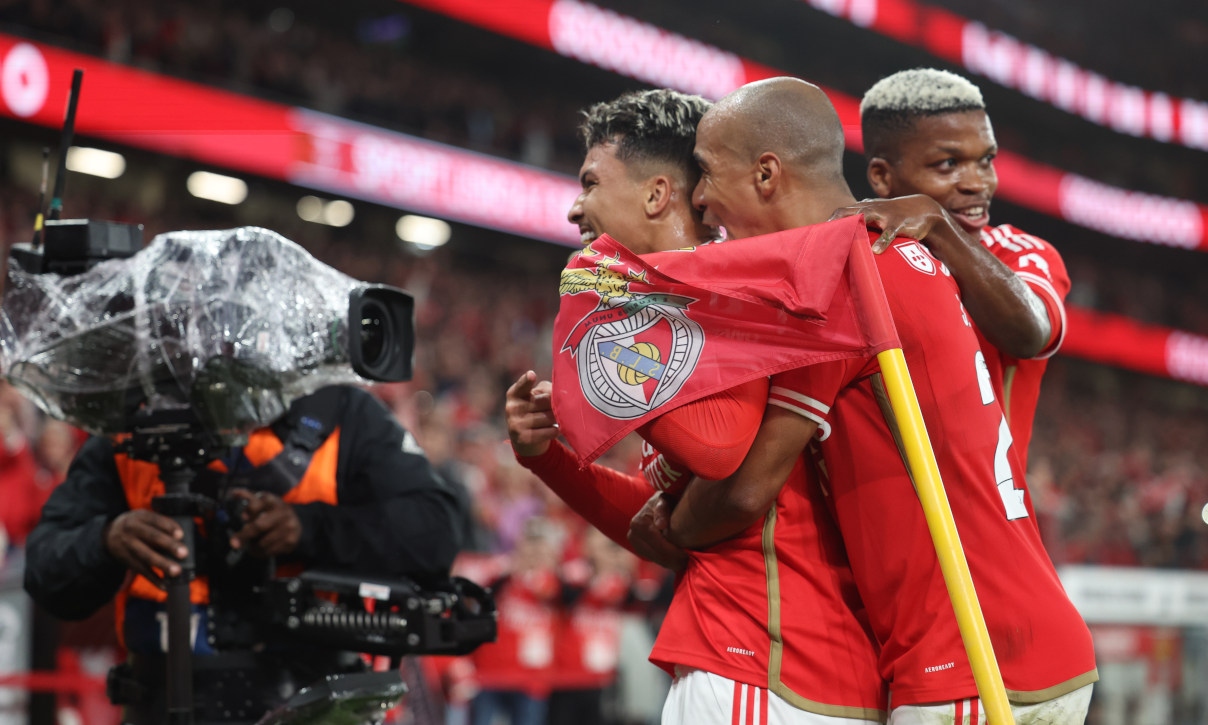Kökcü marcou o segundo golo do Benfica