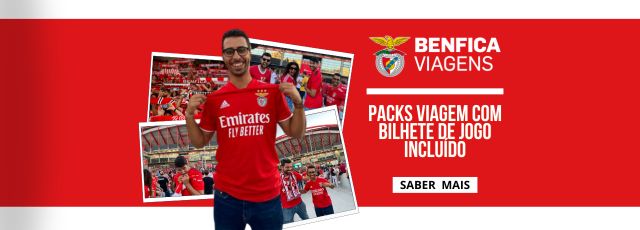 Parceiros SL Benfica - Benfica Viagens: Packs Viagem com bilhete de jogo incluído