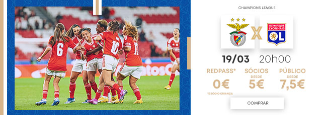 Bilhetes Liga Portugal SL Benfica vs. Estoril Praia, a partir de 20€ para Sócios e 30€ para Público