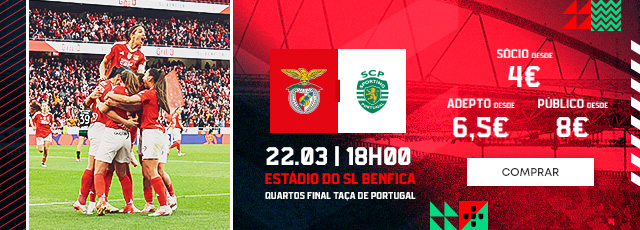 Futebol Feminino - Benfica x Sporting