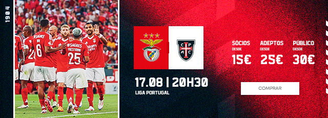 Bilhetes para o jogo Benfica x Casa Pia