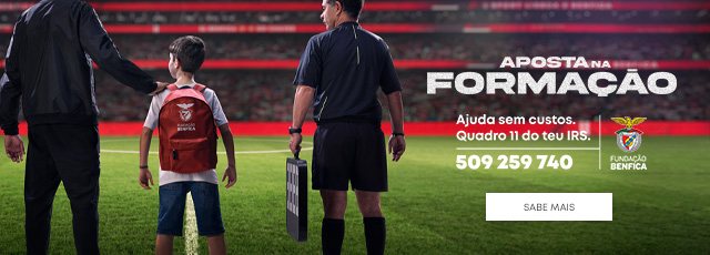 Fundação Benfica - Aposta na Formação e ajuda a Fundação no IRS