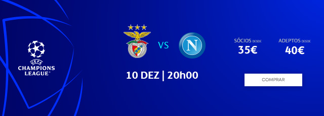 Bilhetes para o jogo de UCL - SL Benfica vs Napoli