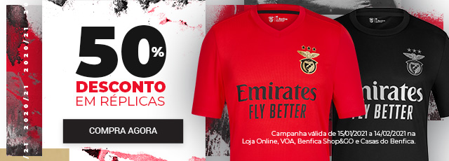 Oferta da Personalização na compra da Camisola ou Réplica!
