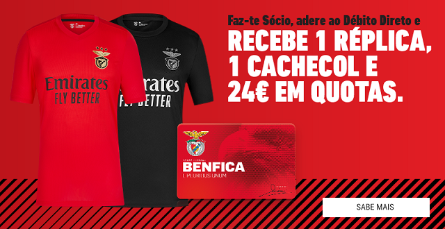 Sócios SL Benfica Adesão Oferta Réplica