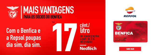 Repsol 17cent Mais Vantagens Benfica