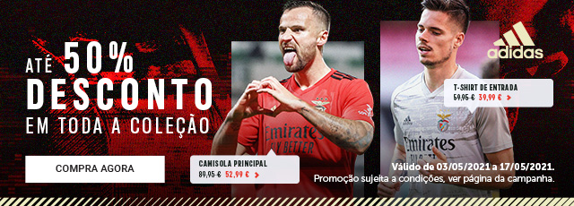 Linha Adidas Desonto 50%