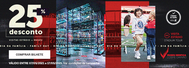 Museu e Estádio – Dia da Família 25%