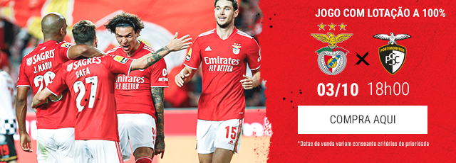 Bilhética – SLBxPortimonense - Sócios
