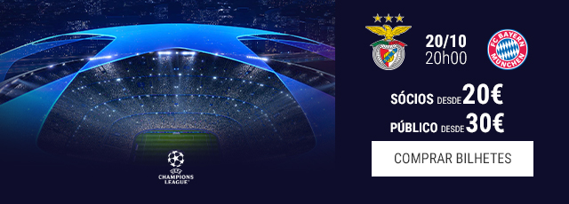 Bilhética: SL Benfica x Bayern