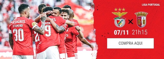 Bilhética do SL Benfica x Braga