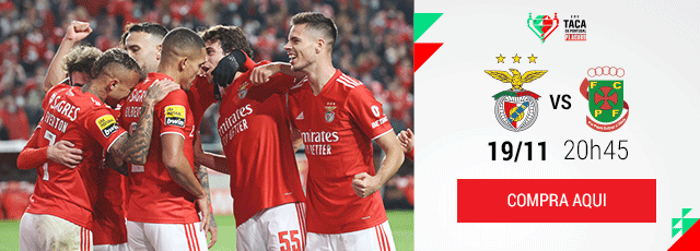 Bilhética do SL Benfica x Paços de Ferreira