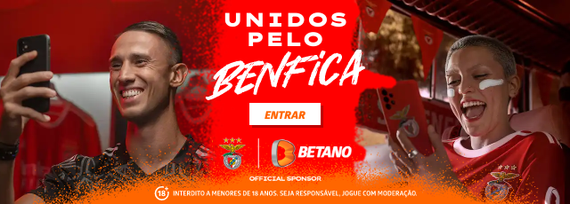 Parceiro Benfica - Betano