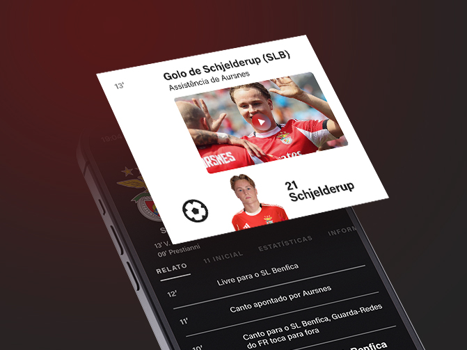 App Benfica Benfica: Sócio, Red Pass, Bilhetes e Saldo Acumulado