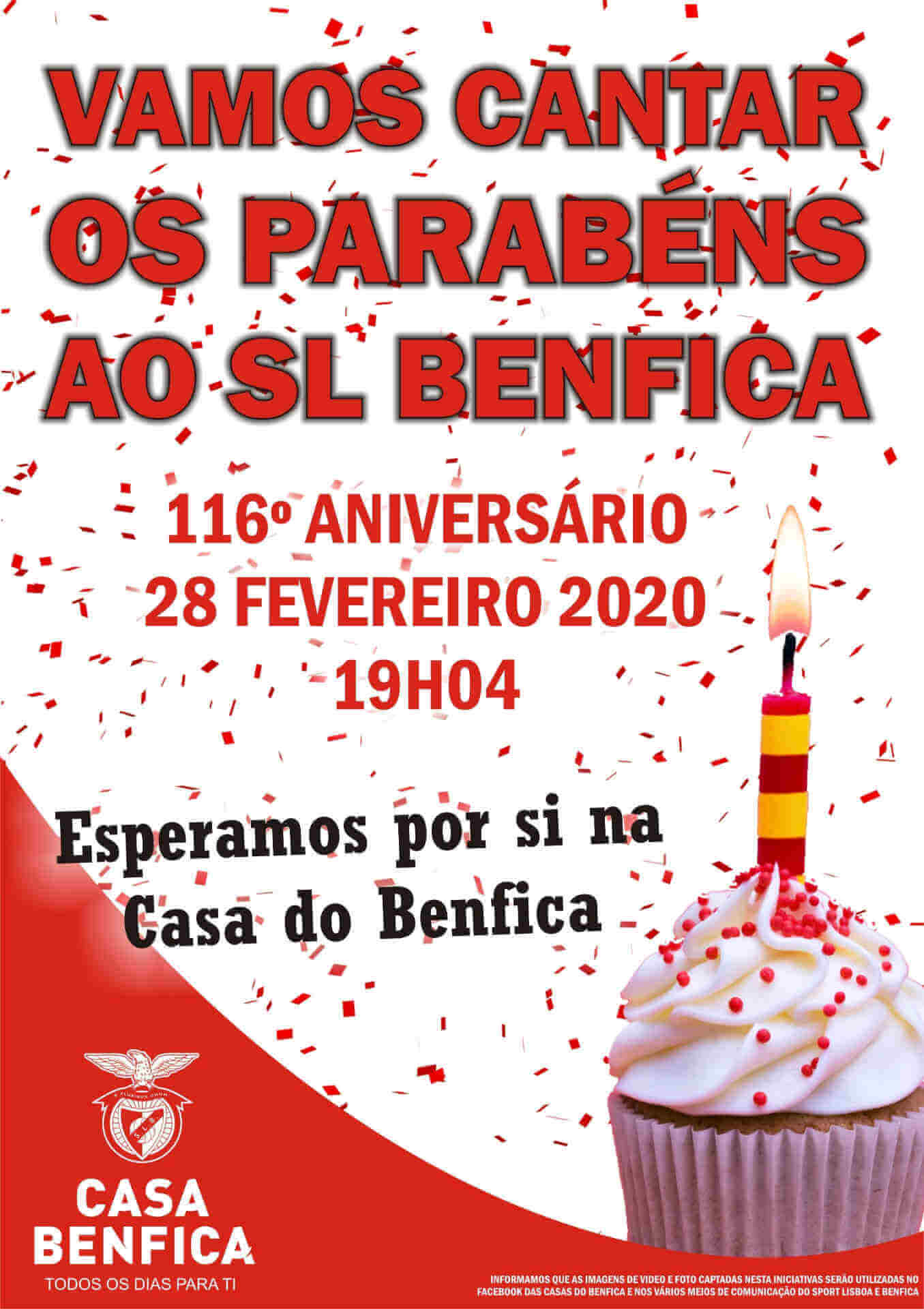 Parabéns Benfica - Casas do Benfica