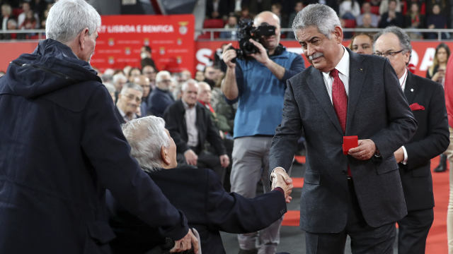Luís Filipe Vieira Benfica Cerimónia entrega de emblemas