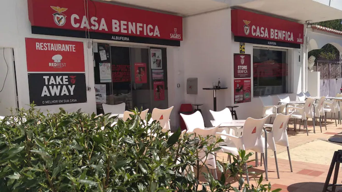 Casa do Benfica em Albufeira