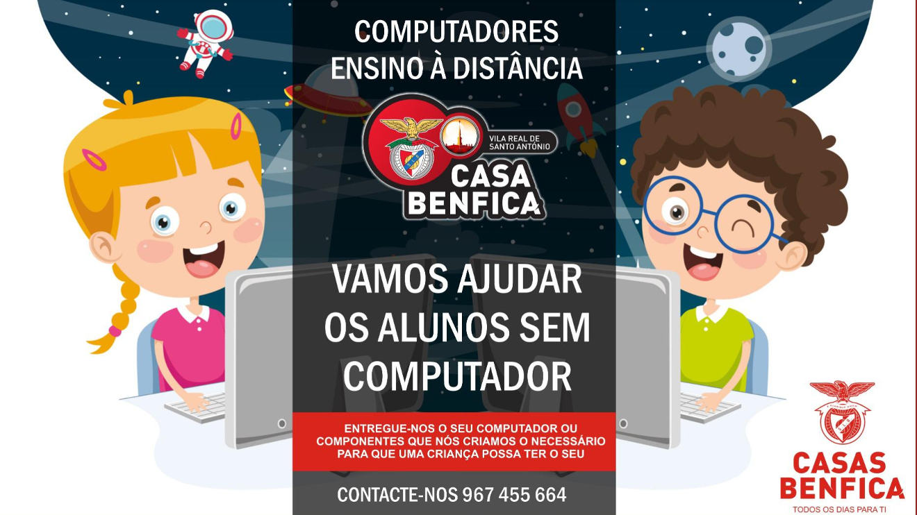Casa Benfica Vila Real Santo António Apoio Alunos