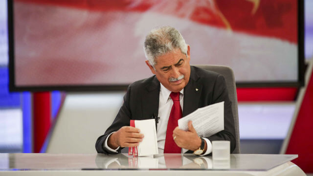 Luís Filipe Vieira em entrevista à TVI
