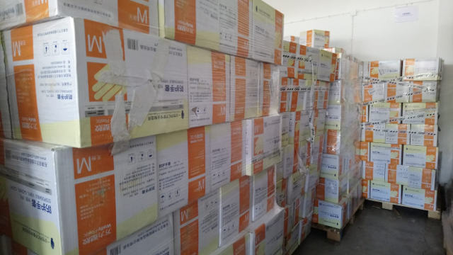 Material doado pelo Grupo Benfica 