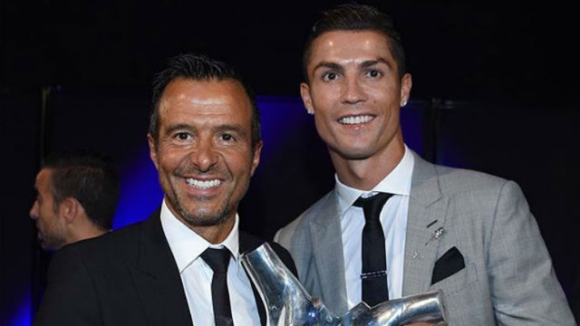 Jorge Mendes e Cristiano Ronaldo