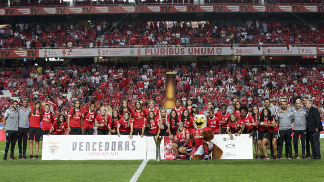 Benfica Futebol feminino Estádio da Luz