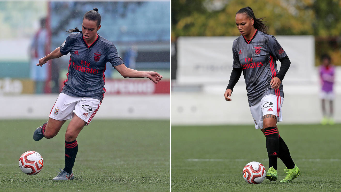 Ana Vitória e Nycole em jogo