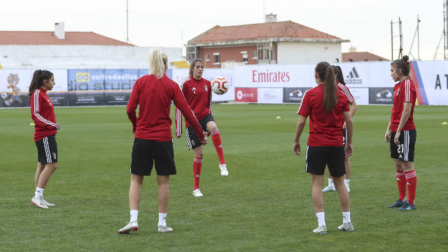 Sílvia Rebelo em treino