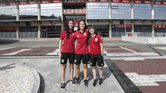 Carolina Correia, Joana Prazeres e Am&#233;lia Silva 