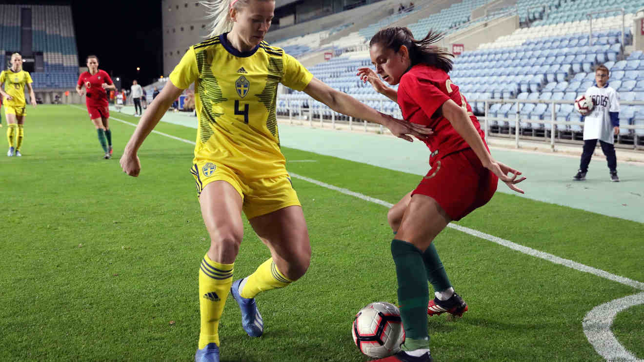 Andreia Faria Futebol Suécia-Portugal