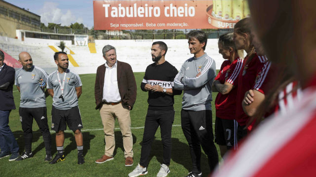 Treino Futebol feminino Benfica
