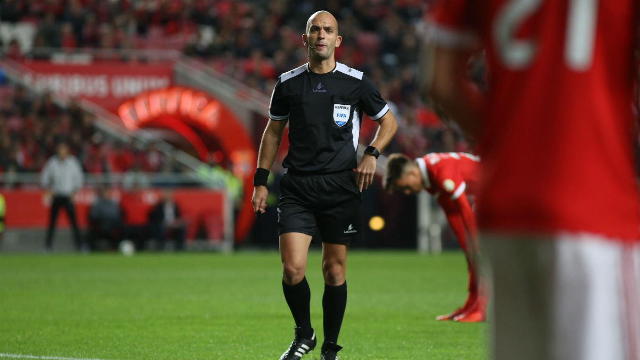 Luís Godinho no Estádio da Luz