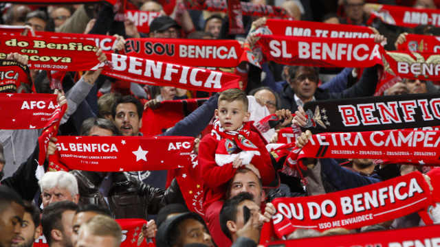 Adeptos do Benfica