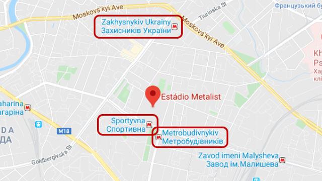 Estações de metro em Kharkiv