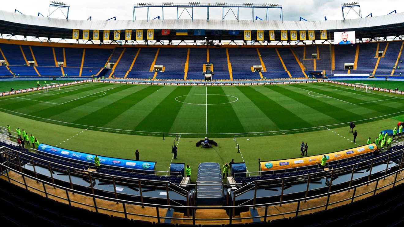 Estádio OSK Metalist Shakhtar Liga Europaq