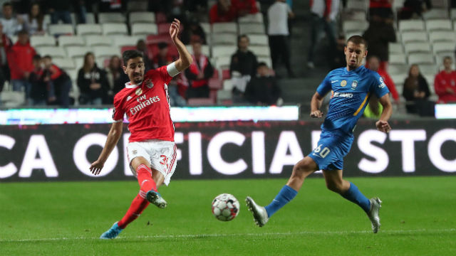 Andr&#233; Almeida no Benfica-Mar&#237;timo