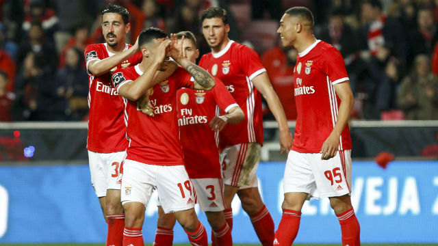 Andr&#233; Almeida, Chiquinho, Grimaldo, R&#250;ben e Vin&#237;cius