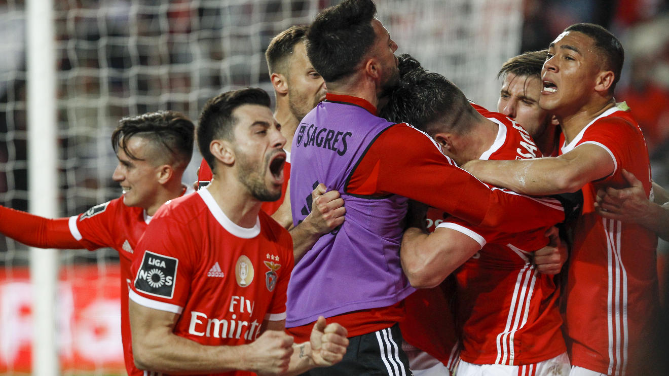 Maximum Grade For Benfica In The First Half Of The Liga Nos Sl Benfica