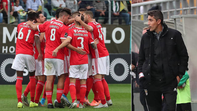 O mais recente triunfo do Benfica foi obtido em Tondela