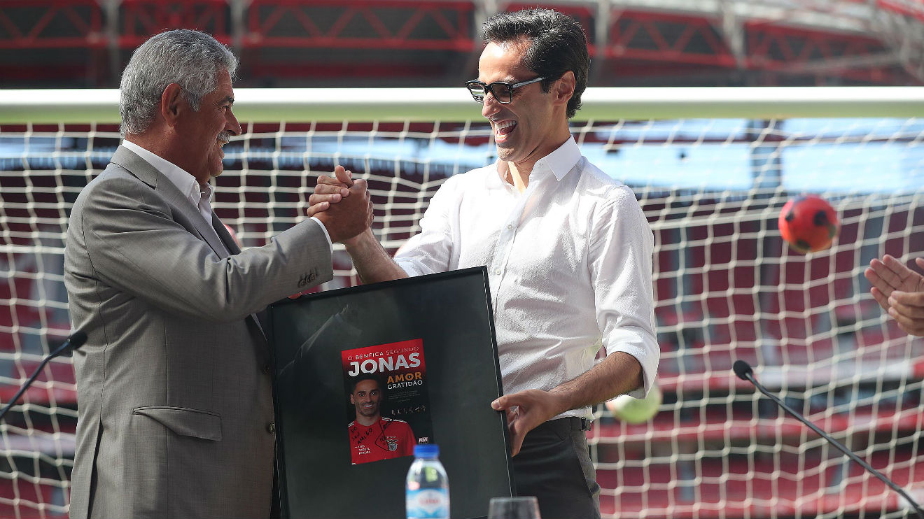 Lançamento do livro "O Benfica segundo Jonas"